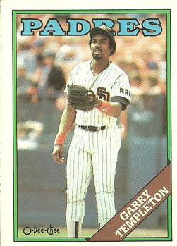 1988 O-Pee-Chee Baseball Cards 264     Garry Templeton